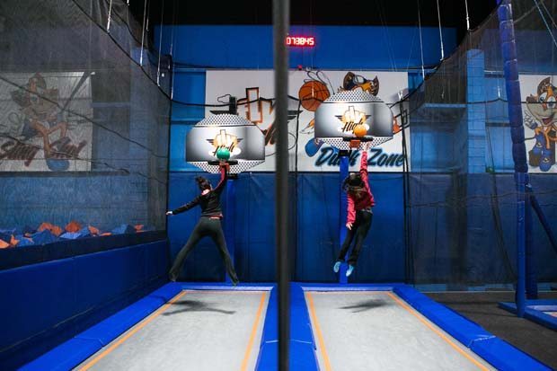 Fly high clearance indoor trampoline park