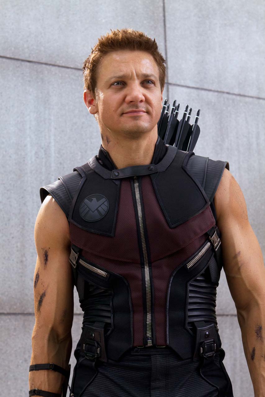 "Marvel's The Avengers" Hawkeye/Clint Barton (Jeremy Renner) Ph: Zade Rosenthal © 2011 MVLFFLLC. TM & © 2011 Marvel. All Rights Reserved.