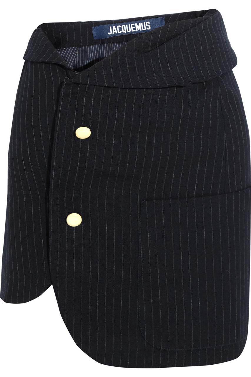 Jacquemus Pinstripe Skirt