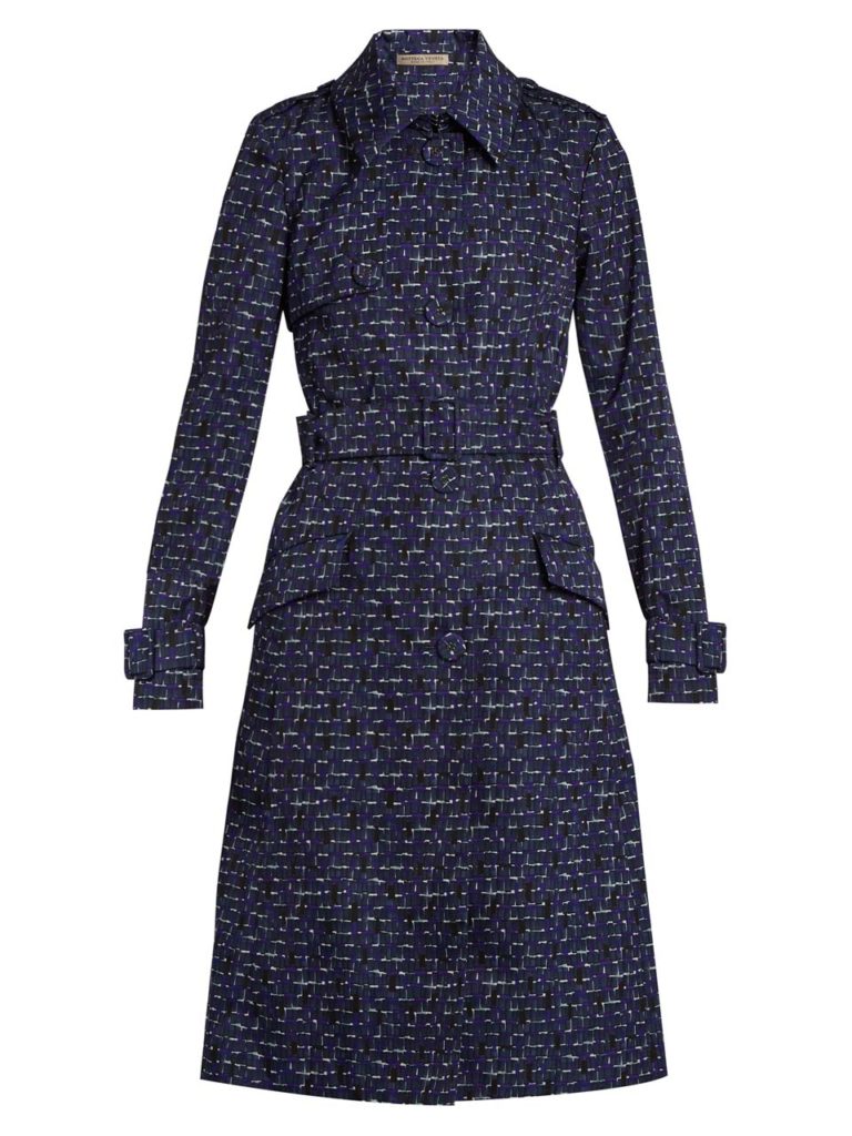 Bottega Veneta Printed Trench Coat