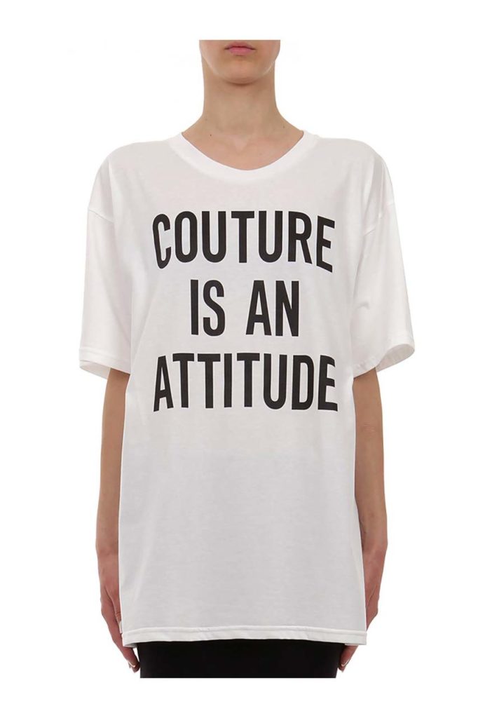 Moschino Capsule Couture Attitude Cotton Tee