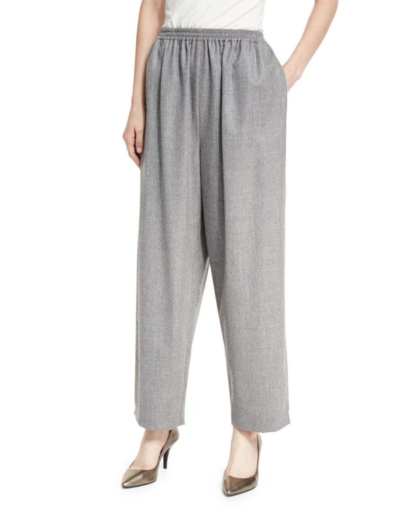 Eskandar Wool Japanese Trousers