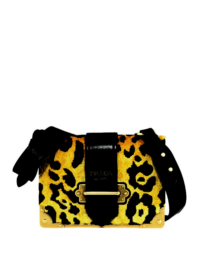 Prada Cahier Small Velvet Shoulder Bag_1