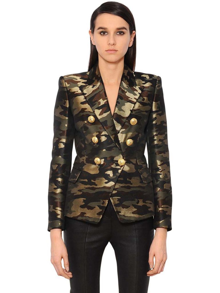 Balmain Camouflage Blazer