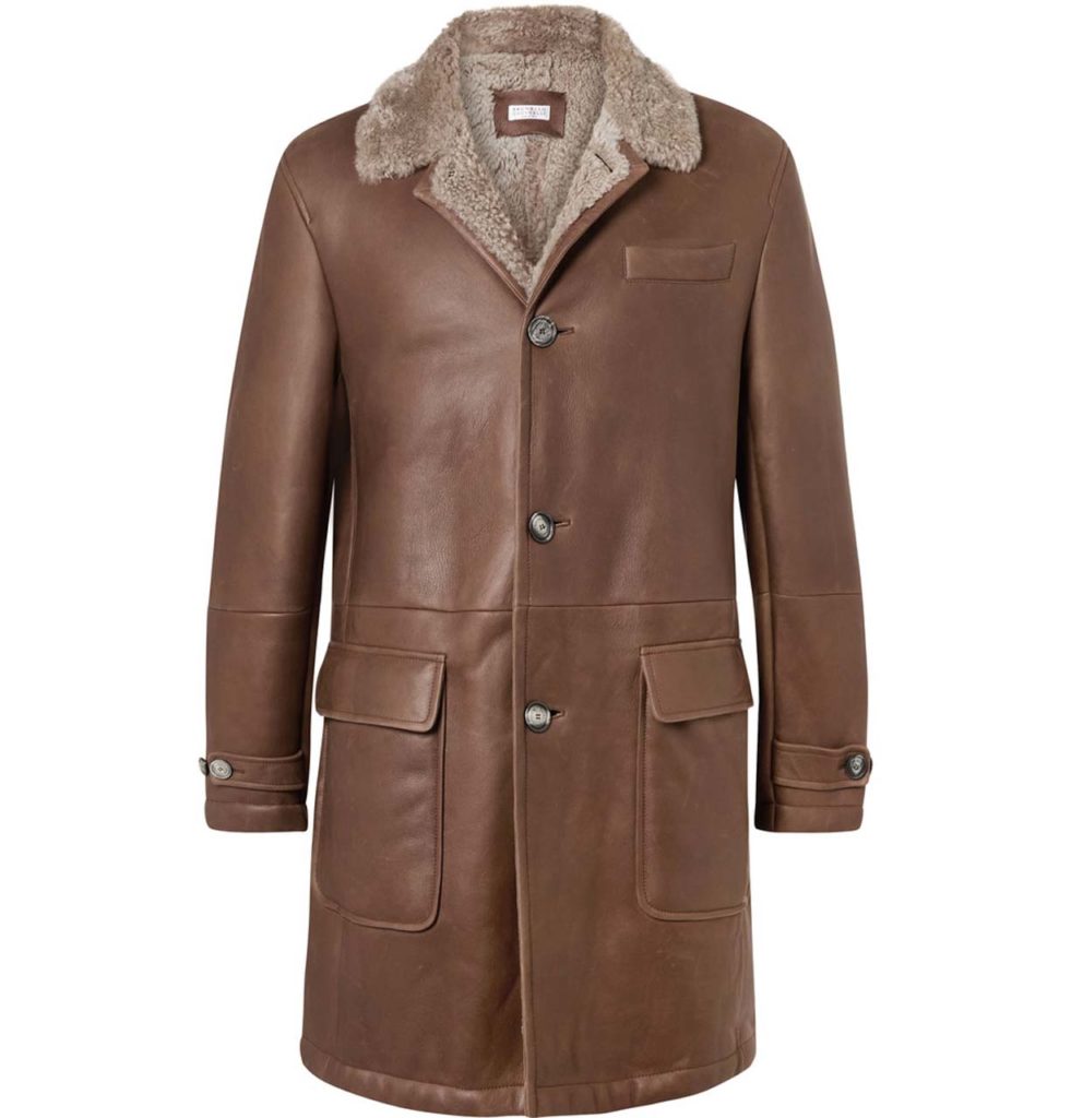 Brunello Cucinelli Shearling Coat