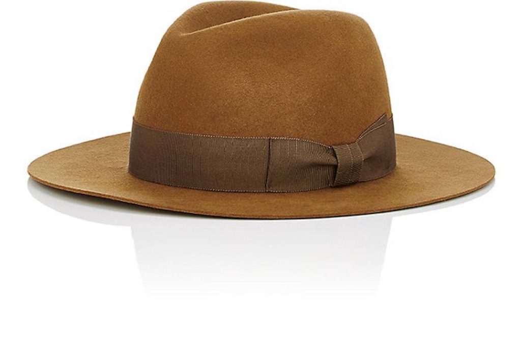 CA4LA Wide-Brim Wool Felt Fedora