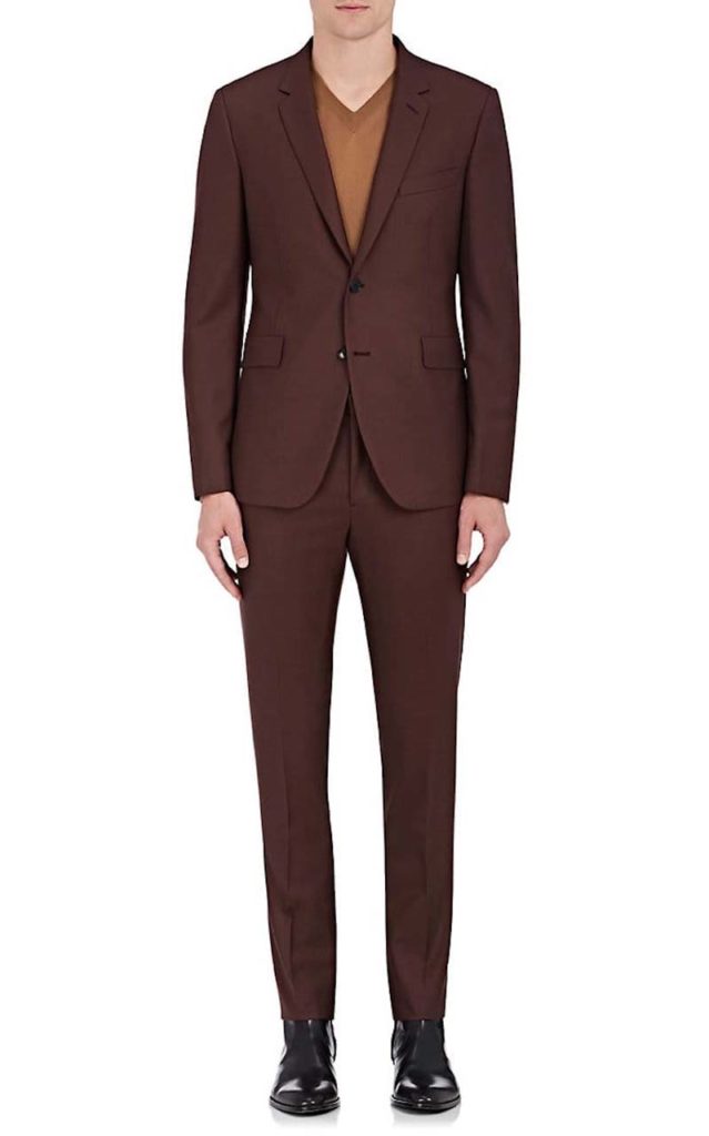 Paul Smith Kensington Checked Wool Two-Button Suit