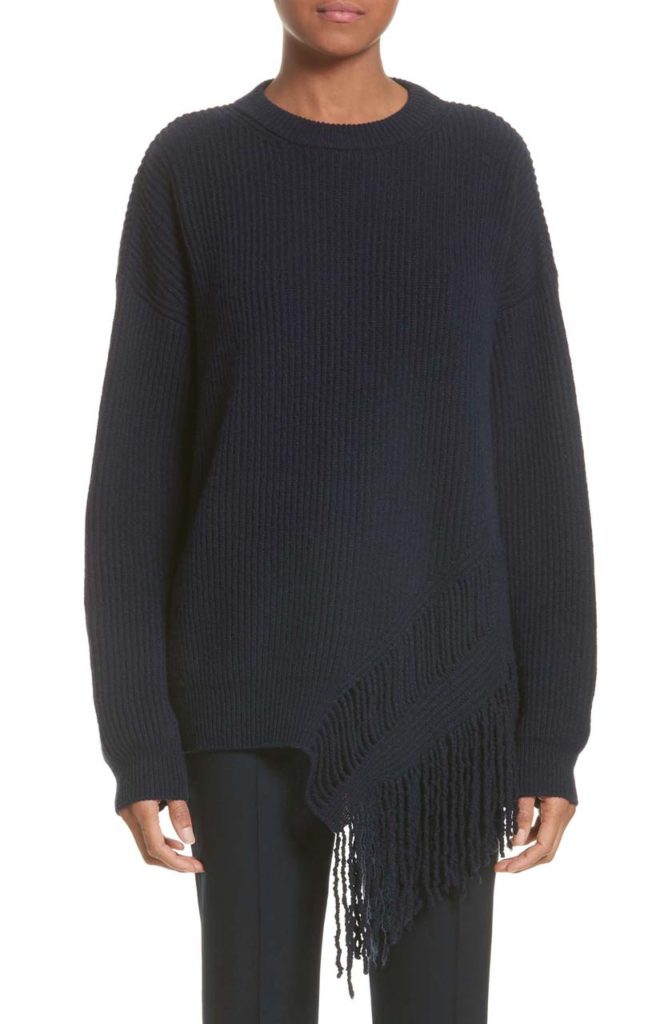 Stella McCartney Cashmere & Wool Fringe Sweater