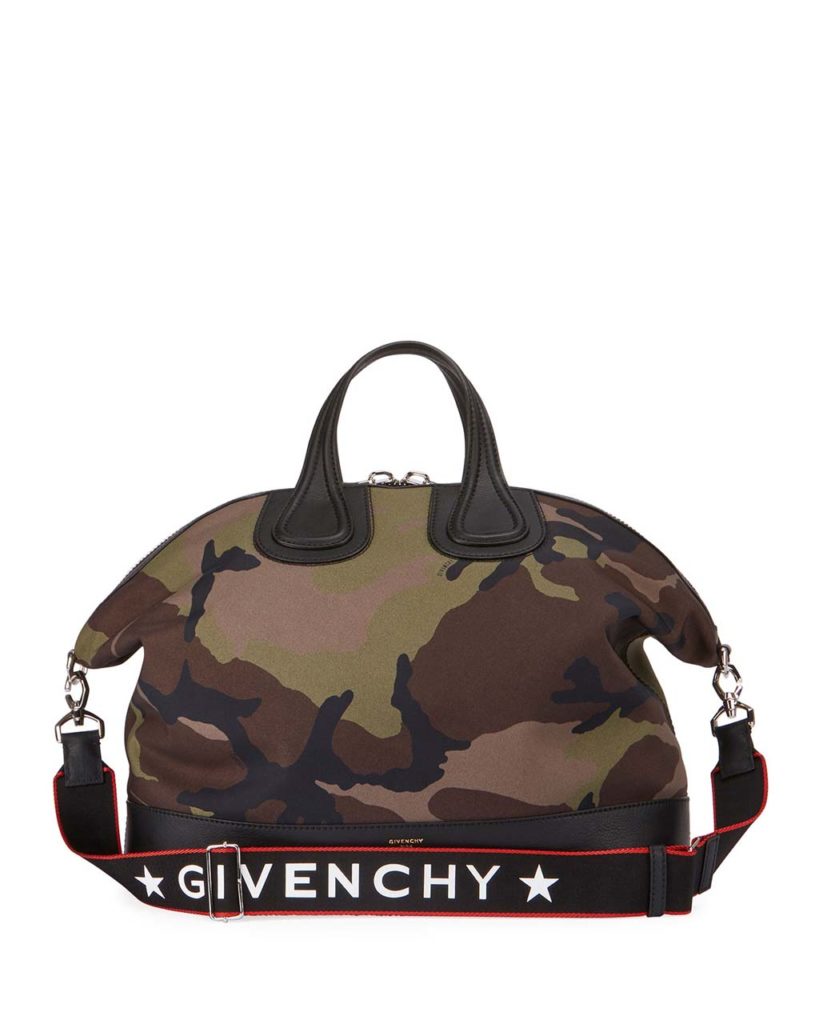 Givenchy Men's Camouflage Nightingale Bag