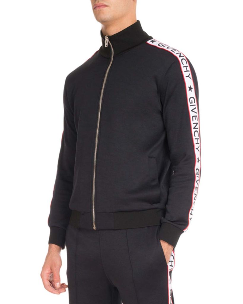 Givenchy Track Jacket with Logo Taping