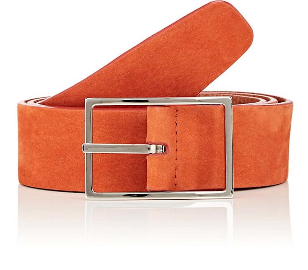 Simonnot Godard Suede Belt 1