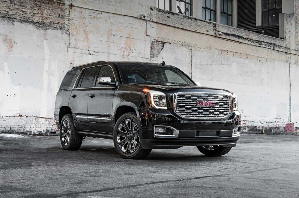 2018 GMC Yukon Denali Ultimate Black Edition.