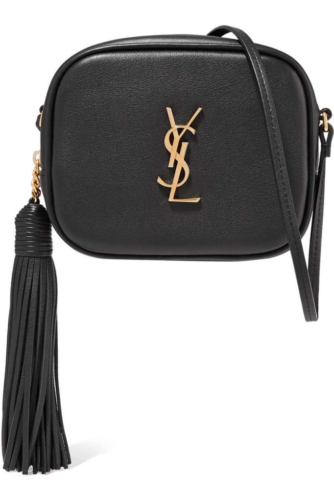 Saint Laurent Monogramme Blogger Leather Shoulder Bag