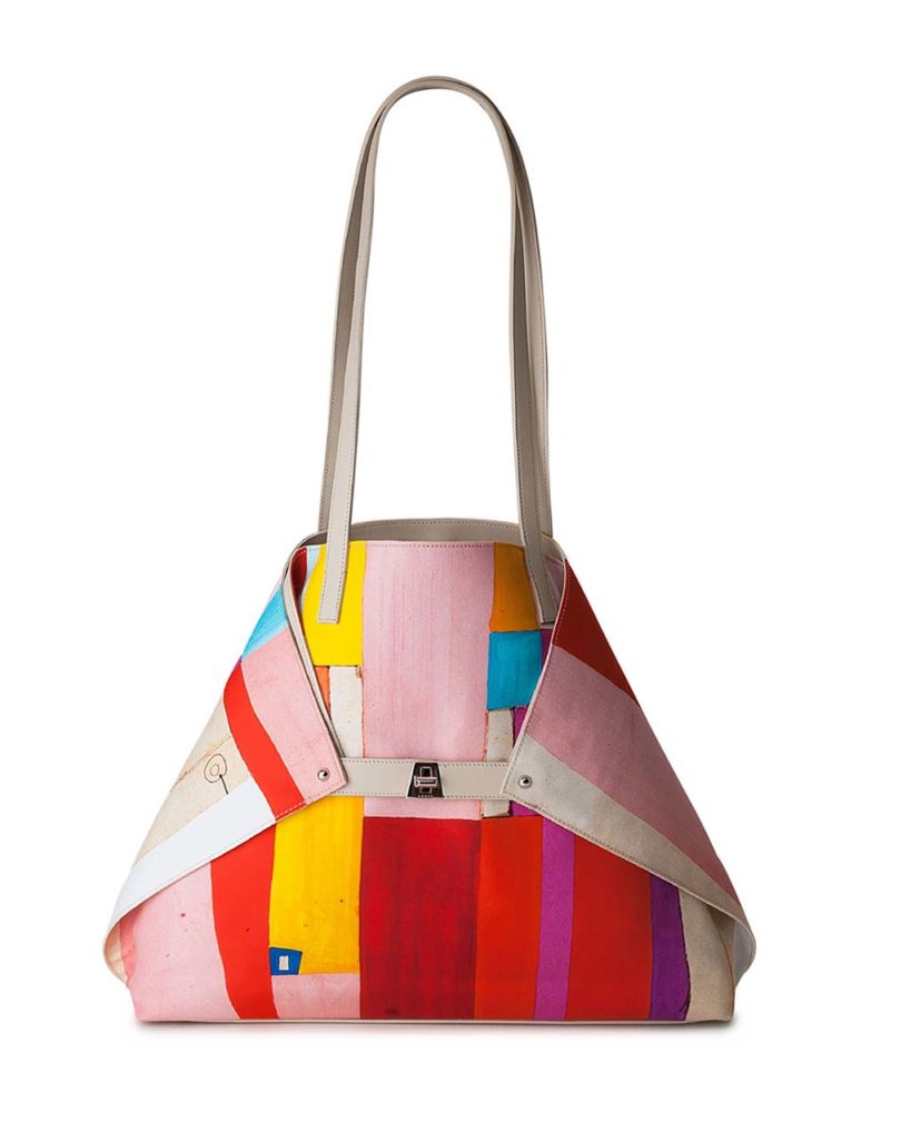 Akris Ai Medium Painted Colorblock Shoulder Bag_1