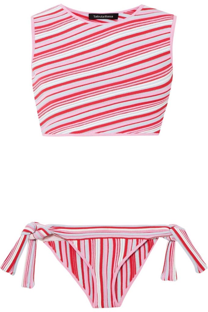 Tabula Rasa Ibis Striped Knitted Bikini _1