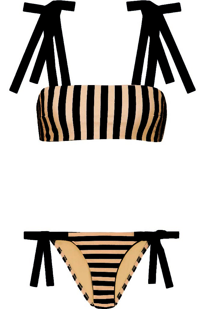 Zimmerman jaya Striped Bikini