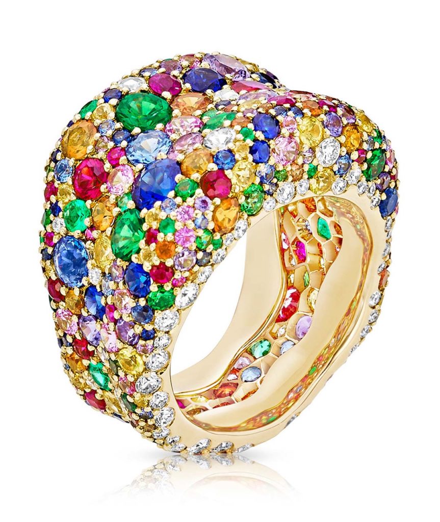 Cellini-Faberge-Emotion-Multi-Colored-Ring