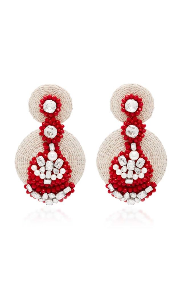 Johanna Ortiz M_O Woven Earrings $350