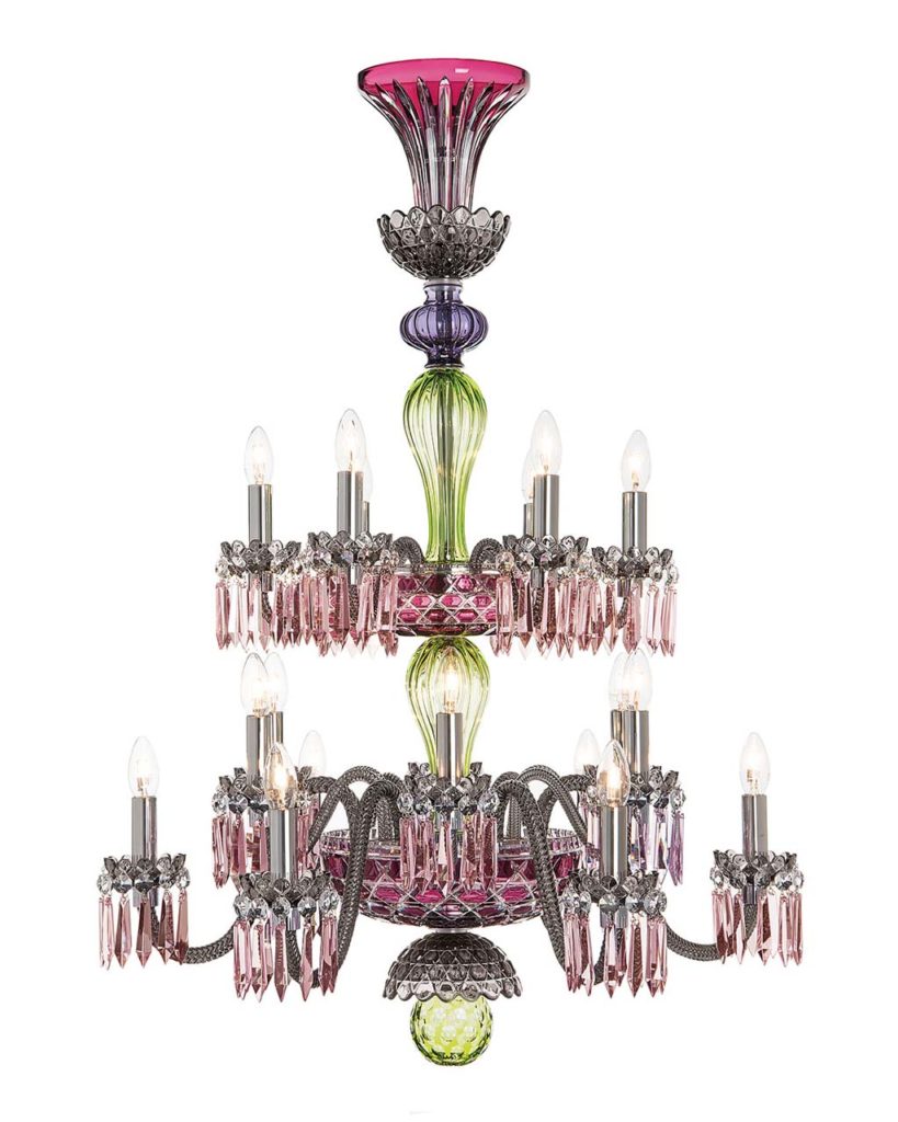 Saint Louis Crystal Arlequin 18-Light Chandelier Price $38,800