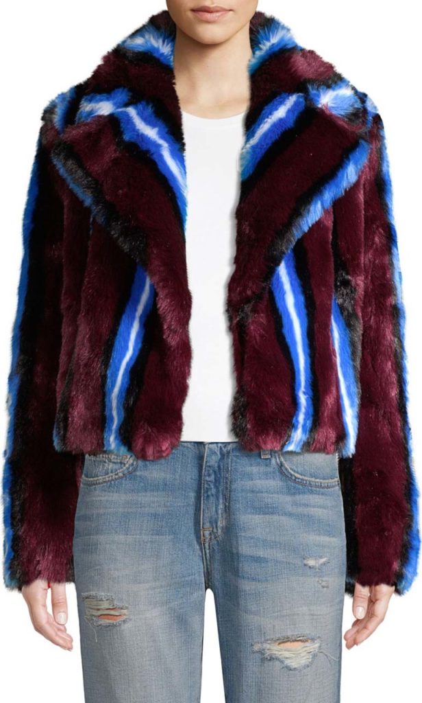 DVF Fur Coat $548