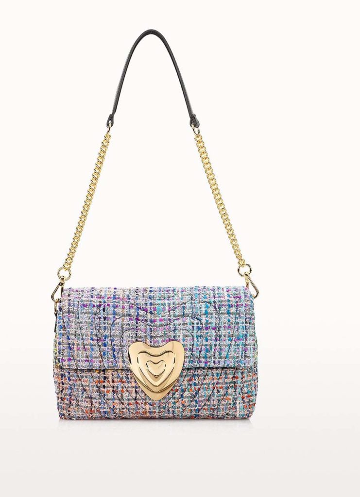 Escada Medium Bouclé Heart Bag $1,250