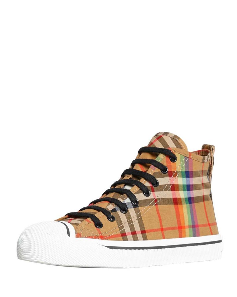 Burberry Men_s Kingly High-Top Sneakers