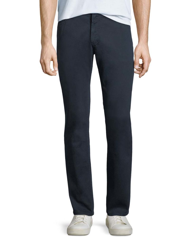 Giorgio Armani 5-Pocket Slim-Leg Twill Pants_1