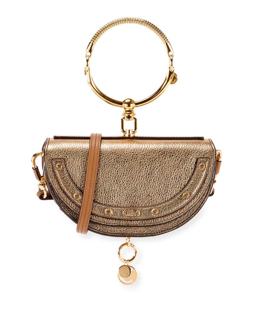 Chloe Nile Metallic Minaudiere Shoulder Bag_1