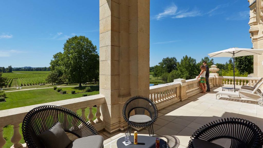 ChÃ¢teau Grand Barrail -Royal Suite Terrace