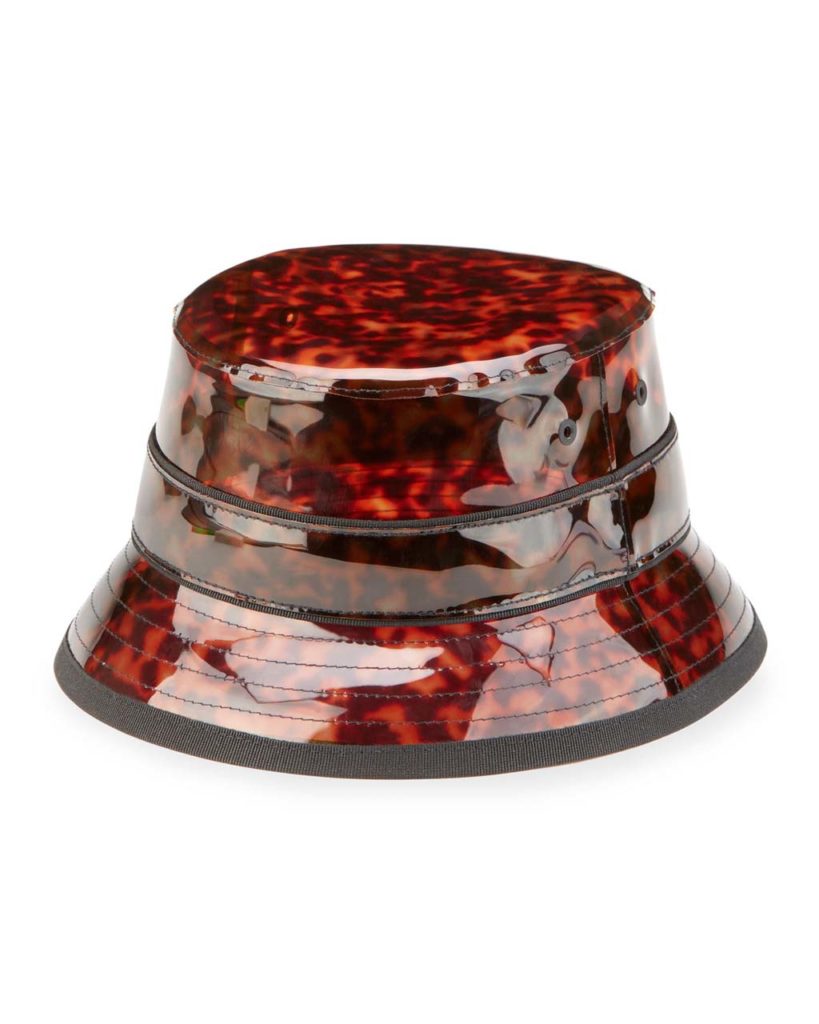 Givenchy Tortoise Vinyl Camper Hat