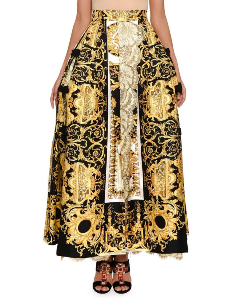 Versace Baroque Skirt $9,725