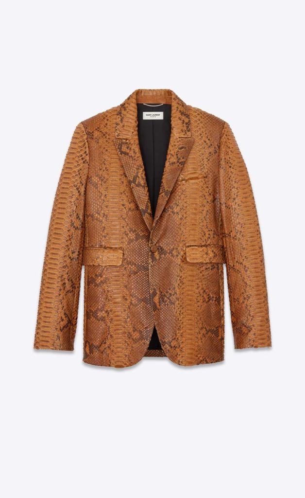 YSL Python Suit Jacket