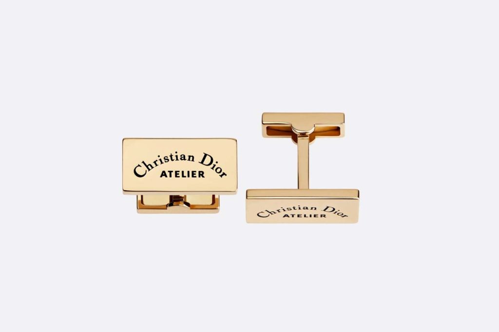 dior cufflinks