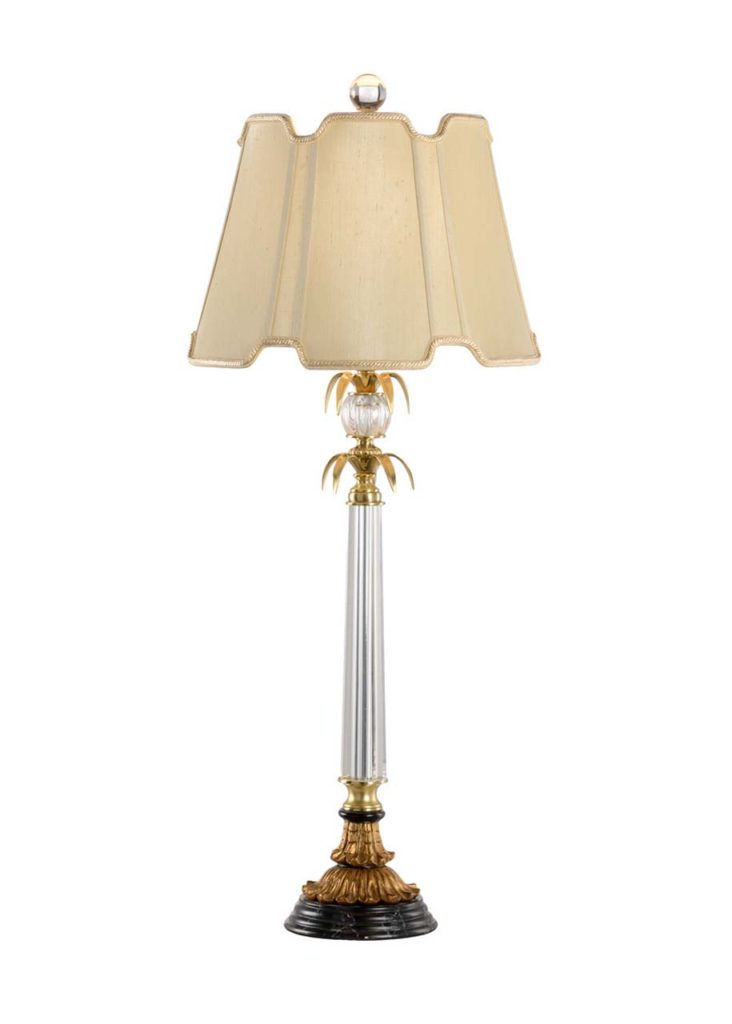 Ladies Lounge Crystal Lamp