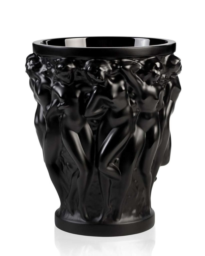 Lalique Bacchantes Crystal Vase