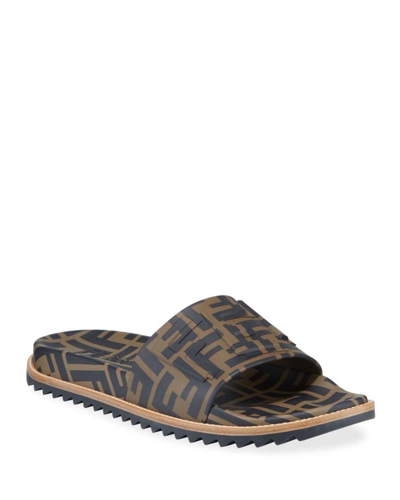 Fendi Rubber Slides $590