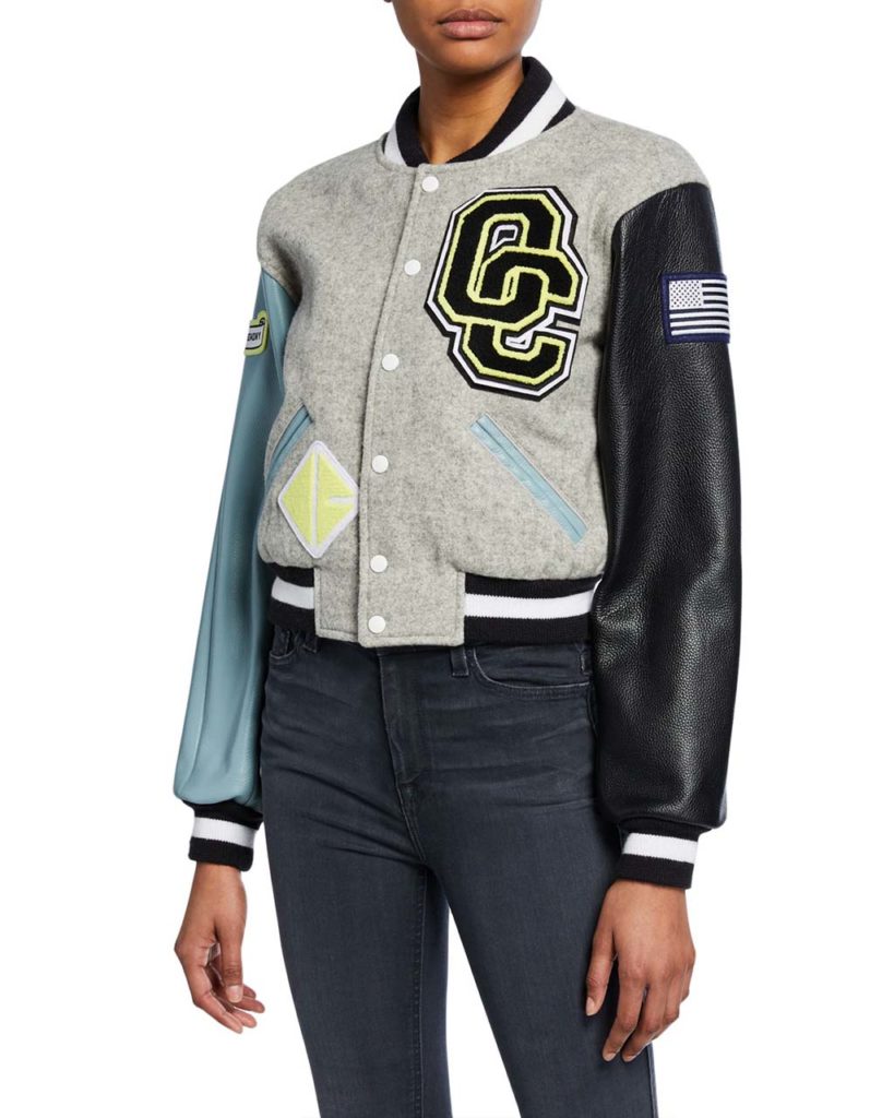 Shrunken Varsity Jacket