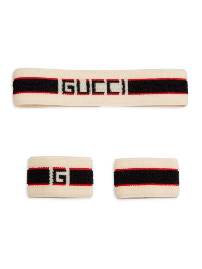 gucci-ivory-black-Mens-Sega-Sweatband-3-piece-Set-Ivory-Black