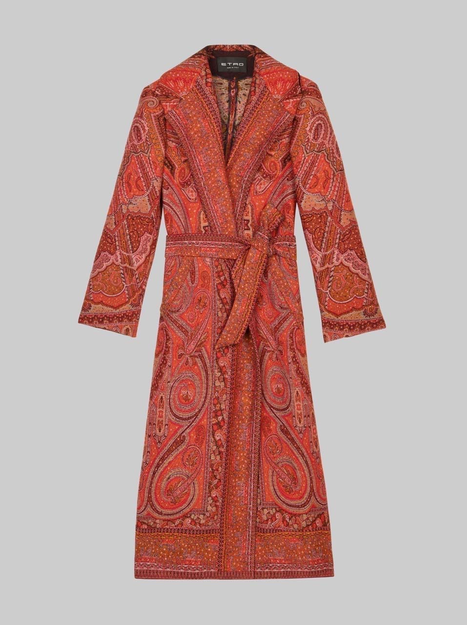 Etro Paisley Wool Coat $4,470 _1