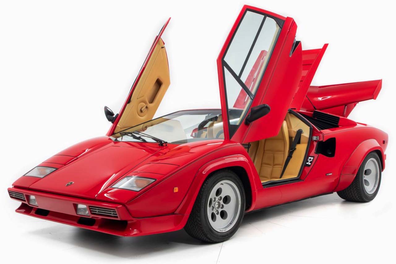 MARIO ANDRETTI'S 1984 LAMBORGHINI COUNTACH