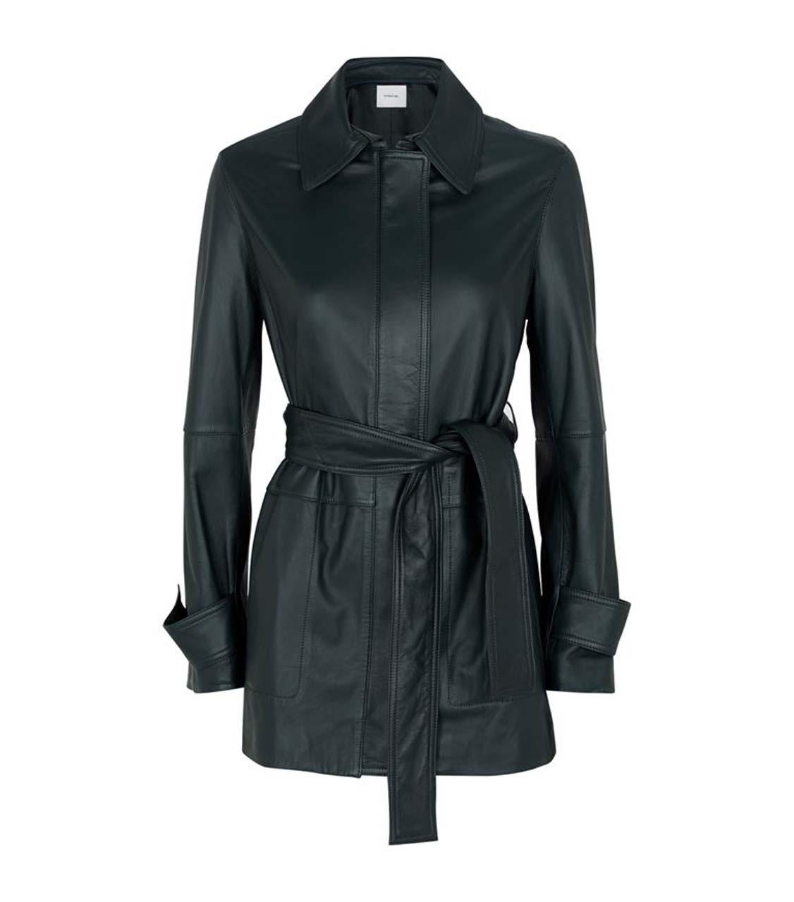 Vince Leather Trench Coat $1,497