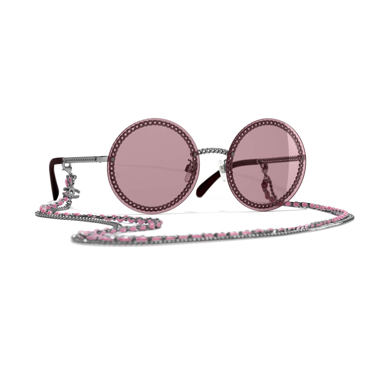 round-sunglasses-dark-silver-metal-calfskin-metal-calfskin-packshot-default-a71292x06073l0848-8820097417246